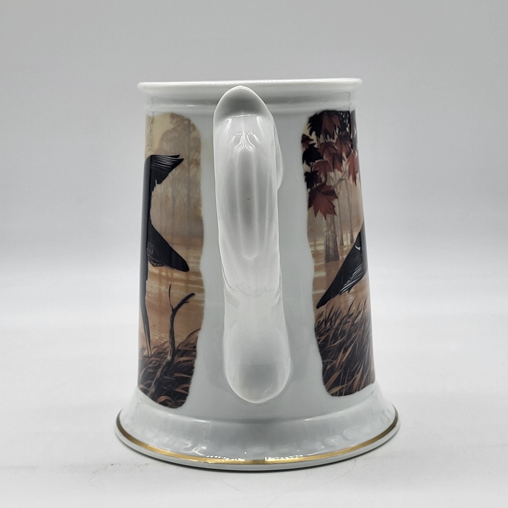 "The Carolina Wood Duck" Stein By Ken Michaelsen 1983 Franklin Porcelain - Picture 3 of 10